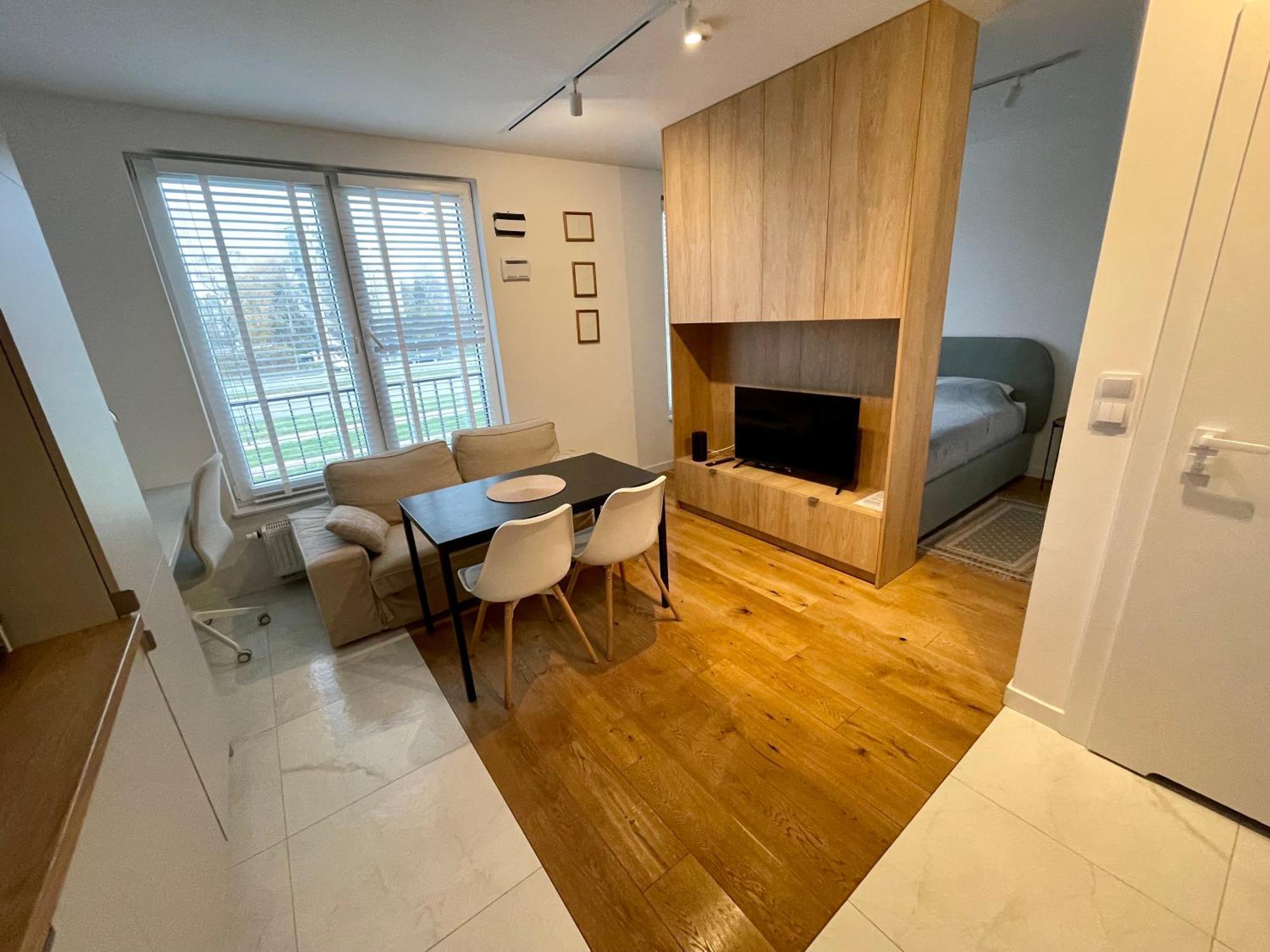 شقة Time&House Pileckiego Przy Centrum Onkologi I Klinice Novum Apartament Na Wylacznosc Pokoj,Sypialnia,Lozko, Lazienka,Kuchnia وارسو المظهر الخارجي الصورة