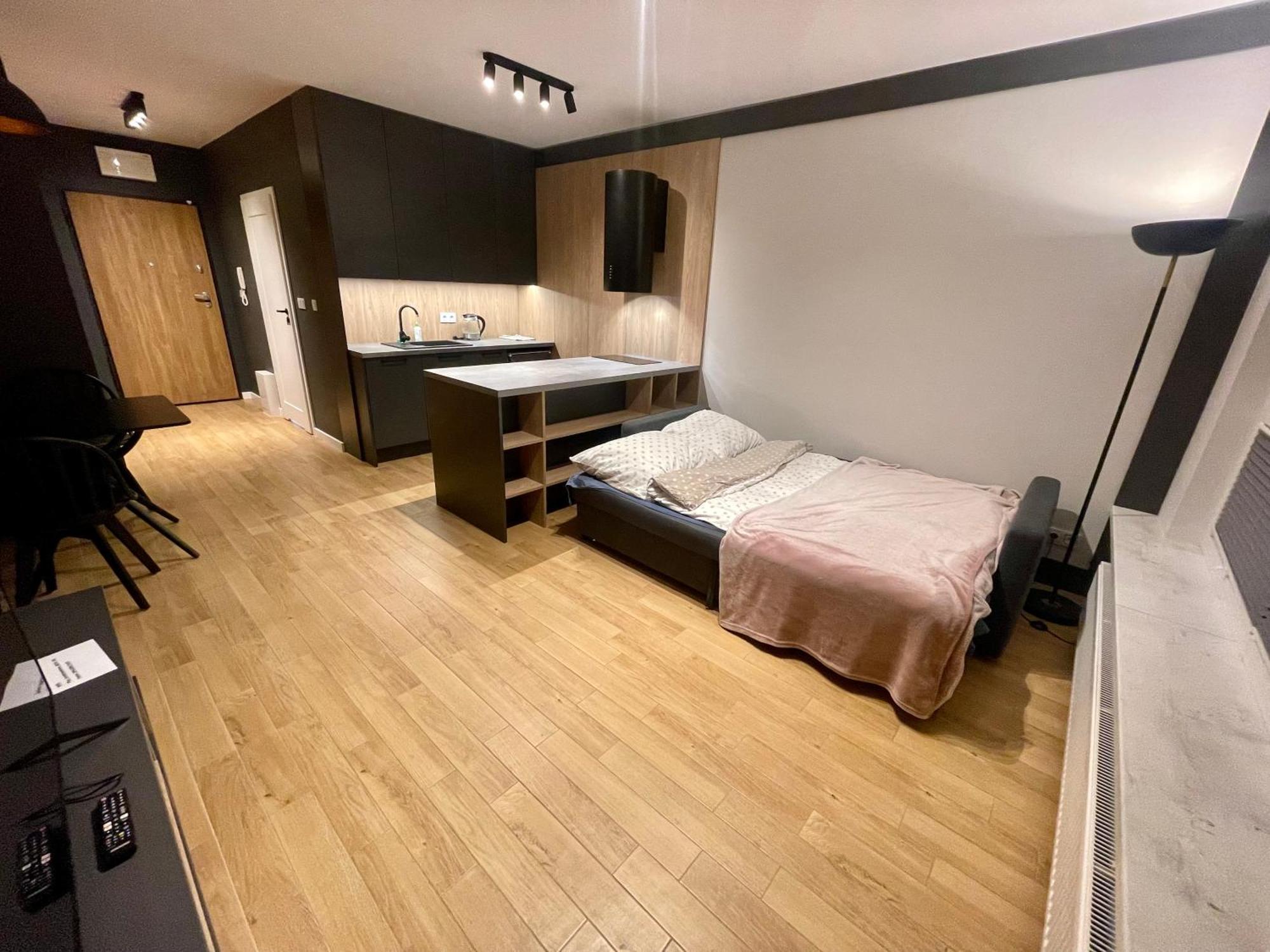 شقة Time&House Pileckiego Przy Centrum Onkologi I Klinice Novum Apartament Na Wylacznosc Pokoj,Sypialnia,Lozko, Lazienka,Kuchnia وارسو المظهر الخارجي الصورة